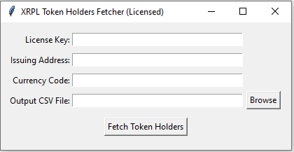 HODL Hub: XRPL Token Holder Analytics Tool